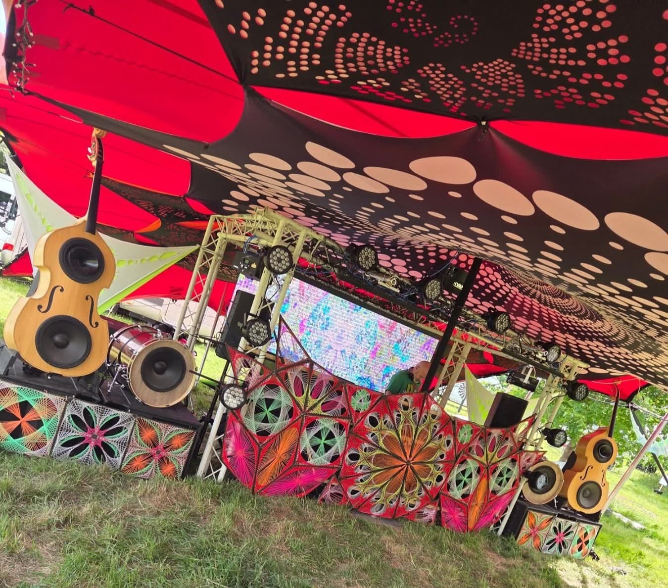 The Beat Goes Ohm stage at TBGO 2025