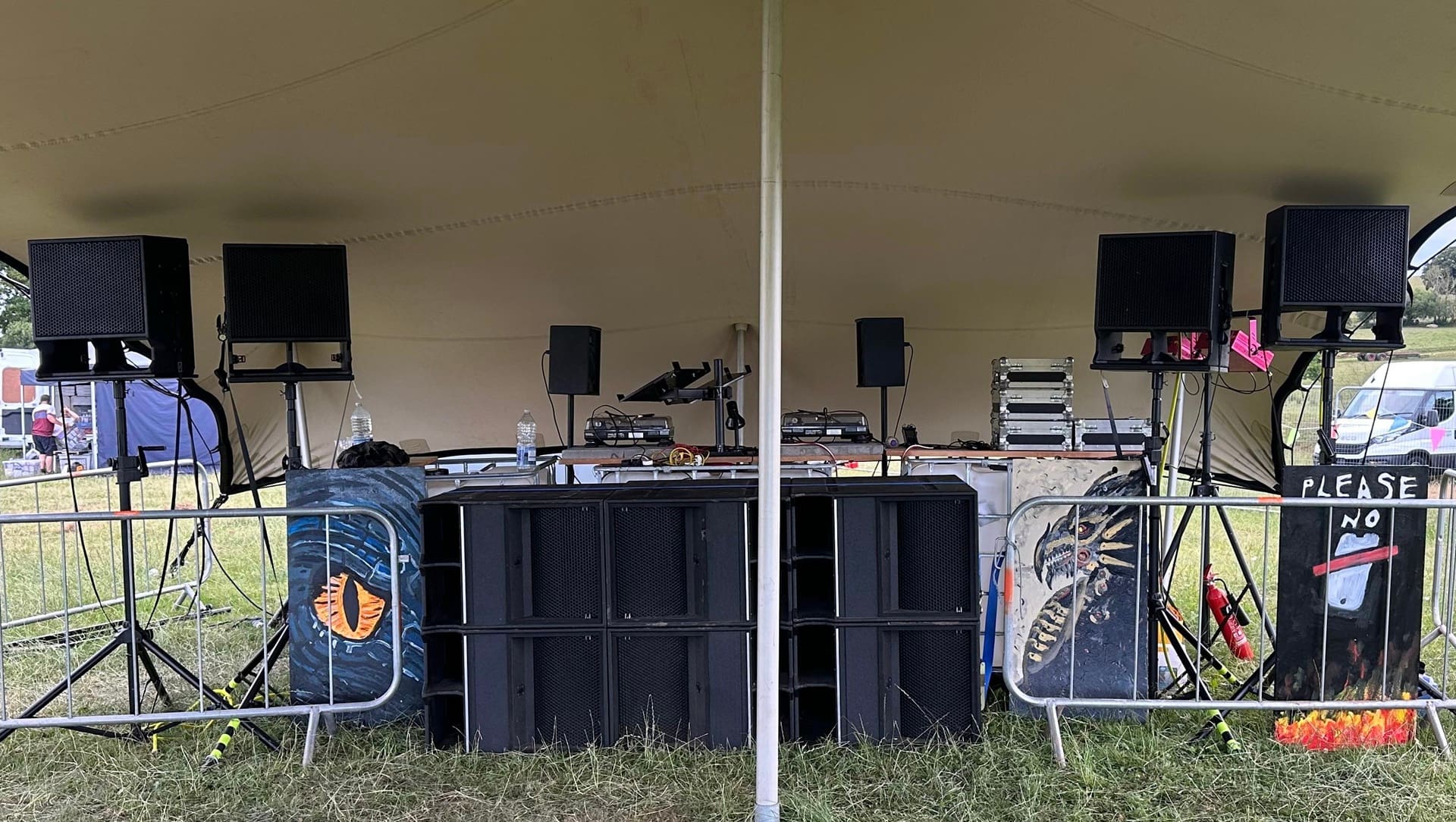 Dragon Robot Stage at Immunity 2025